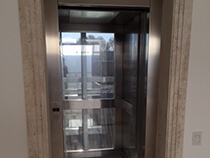 Elevador social semi panorâmico - 2